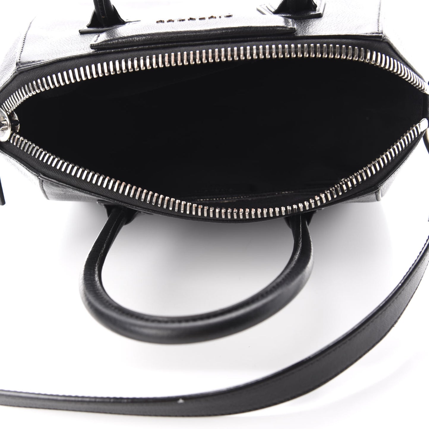 Sugar Goatskin Small Antigona Black