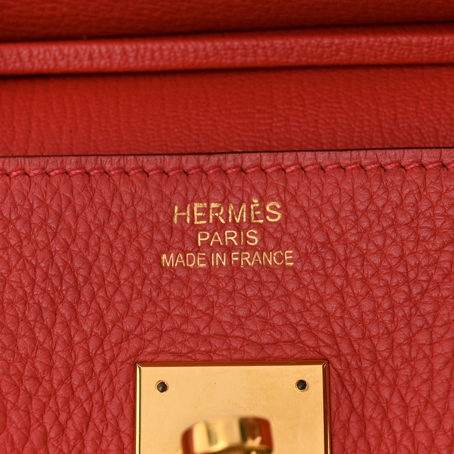 Hermes Taurillon Clemence BIRKIN 35 Bougainvillea 6 of 16