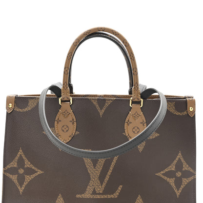Louis Vuitton Reverse Monogram Giant Onthego MM 7 of 9