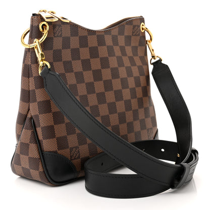 Louis Vuitton Damier Ebene Odeon PM Black 3 of 9