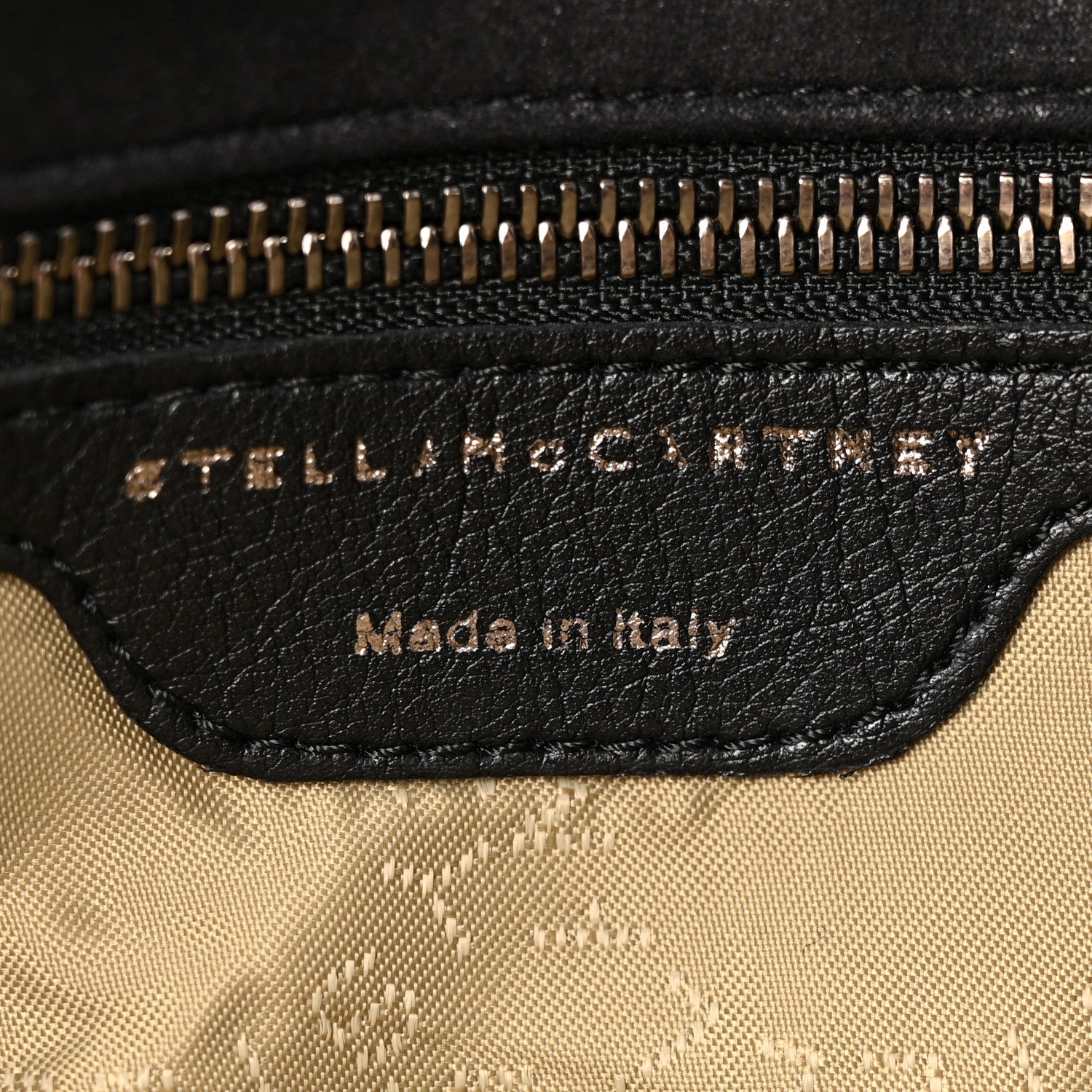 Stella McCartney Shaggy Deer Quilted Falabella Fold Over Clutch Black 7 of 12