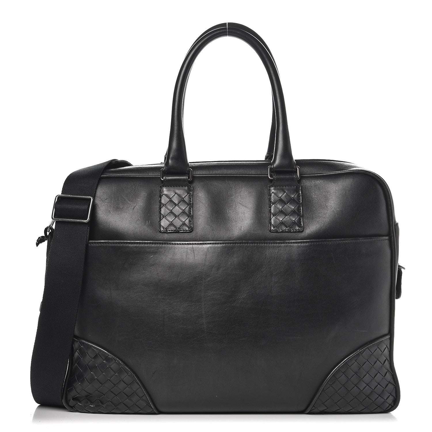 Bottega Veneta Calfskin Briefcase Nero Black 1 of 17