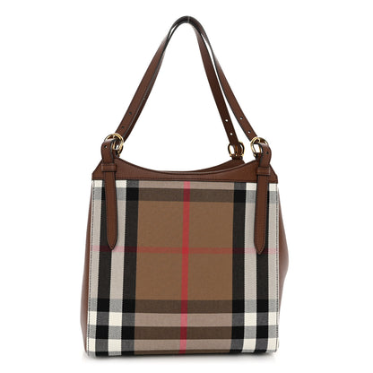 Burberry House Check Small Canterbury Tote Tan 1 of 10