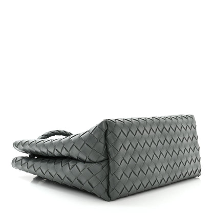 Bottega Veneta Nappa Intrecciato Medium Andiamo Shoulder Bag Slate 4 of 9
