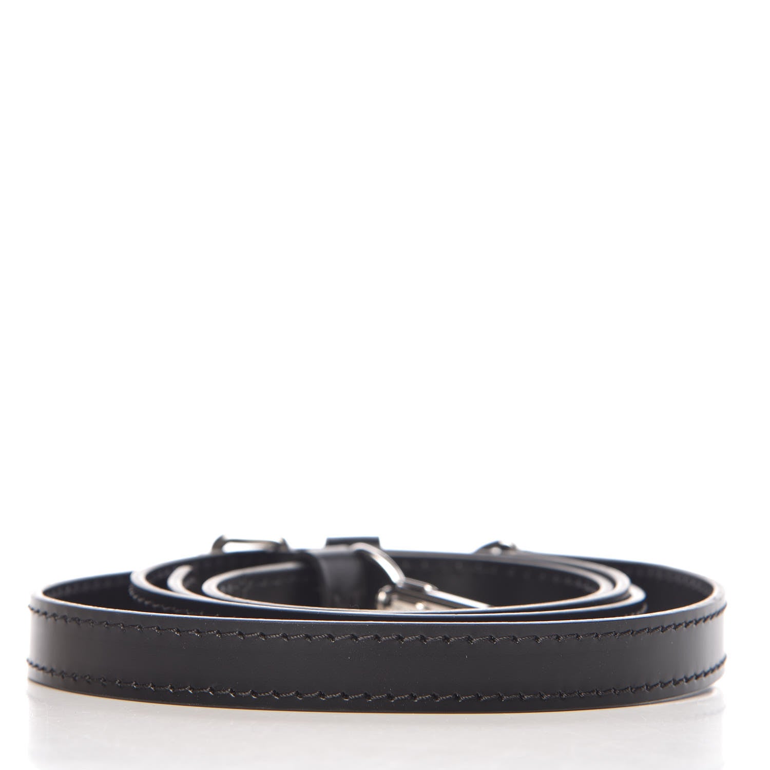 Louis Vuitton Epi Adjustable Shoulder Strap 16MM Black 2 of 5