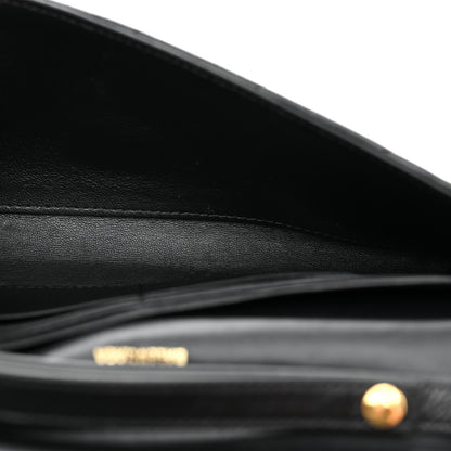 Balenciaga Calfskin Quilted Crush Wallet On Chain Black 5 of 11
