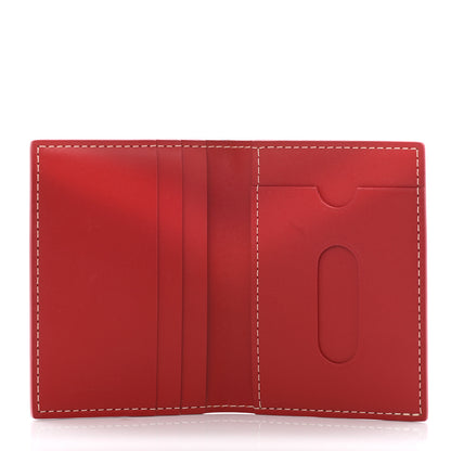 Goyard Goyardine Saint Marc Card Holder Red 4 of 5