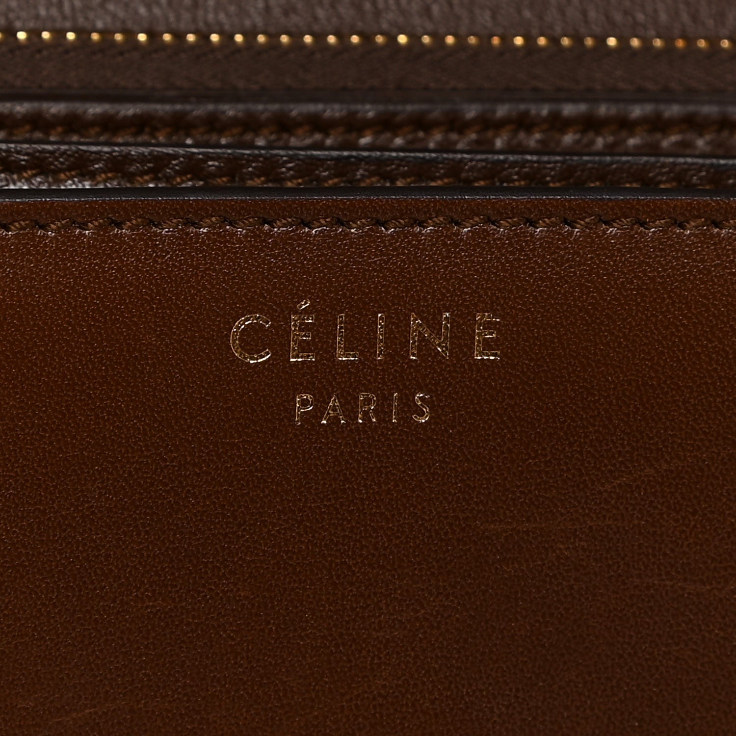 Celine Box Calfskin Medium Classic Box Flap Bag Havana 12 of 26