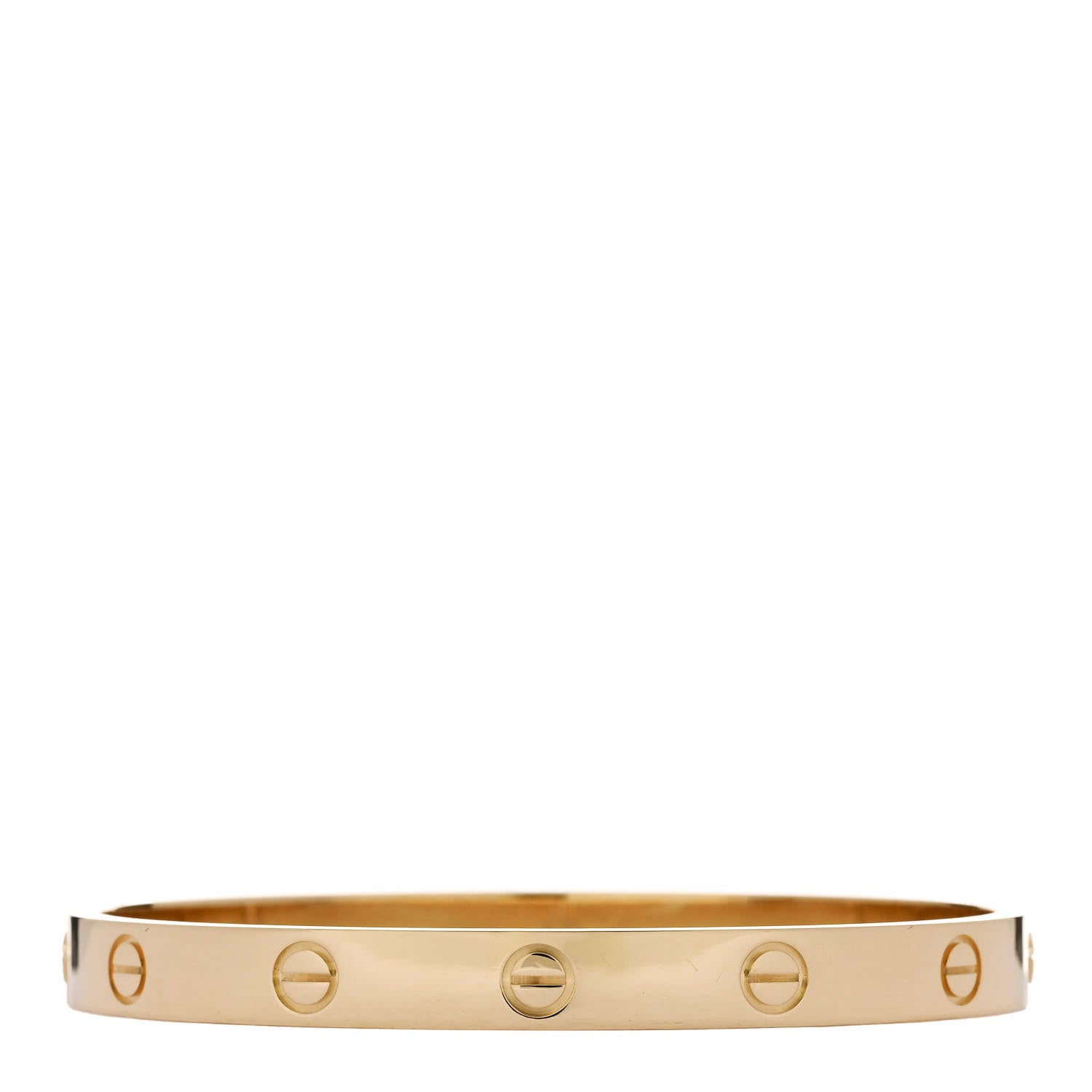 Cartier 18K Yellow Gold LOVE Bracelet 17 2 of 9