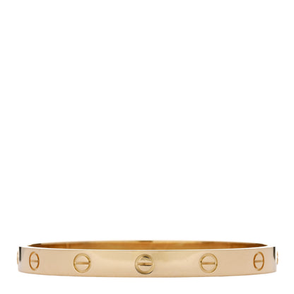 Cartier 18K Yellow Gold LOVE Bracelet 17 2 of 9
