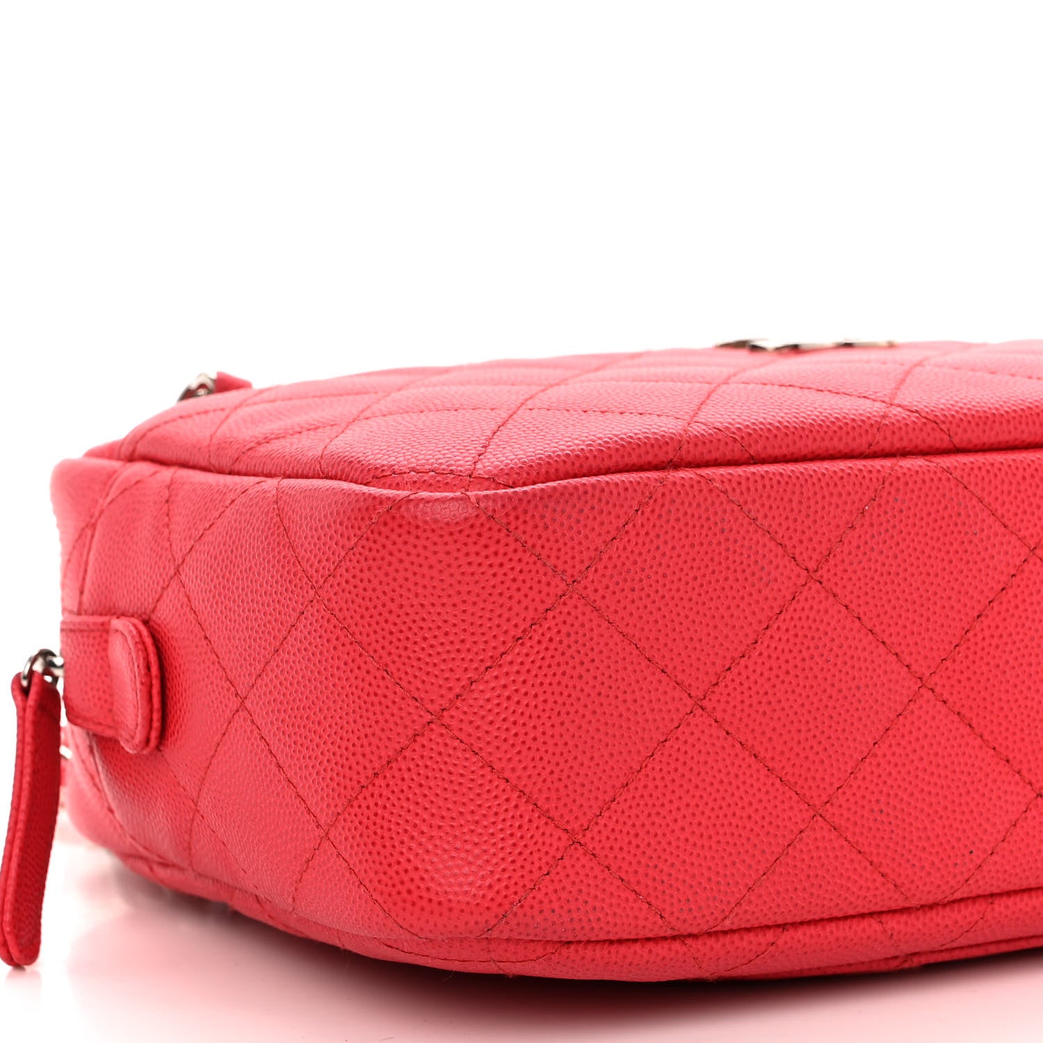 Chanel Caviar Quilted Timeless Camera Case Red 9 of 10