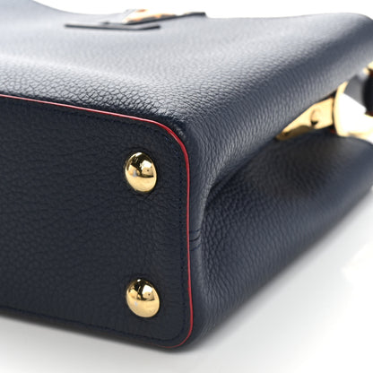 Louis Vuitton Taurillon Capucines BB Marine Rouge 9 of 12