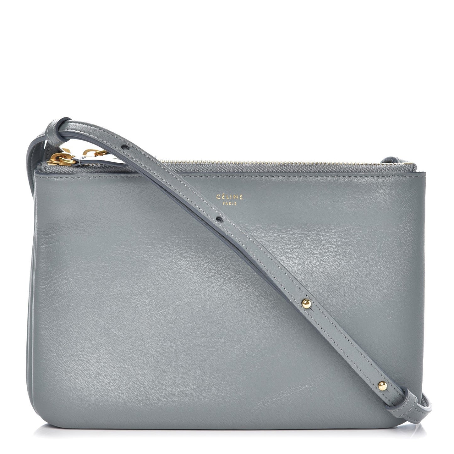 Lambskin Small Trio Crossbody Bag Storm