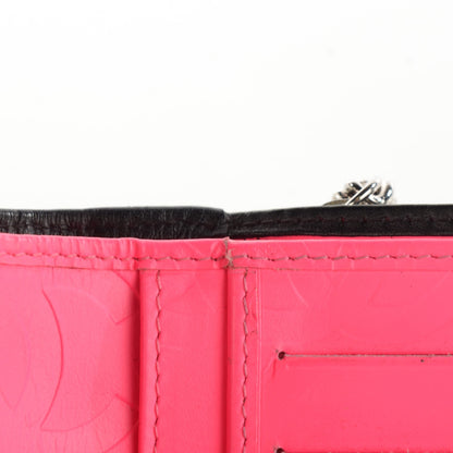 Chanel Calfskin Cambon Zipped Pocket Wallet Black 6 of 9