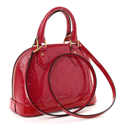 Louis Vuitton Vernis Alma BB Rose Indien 3 of 9