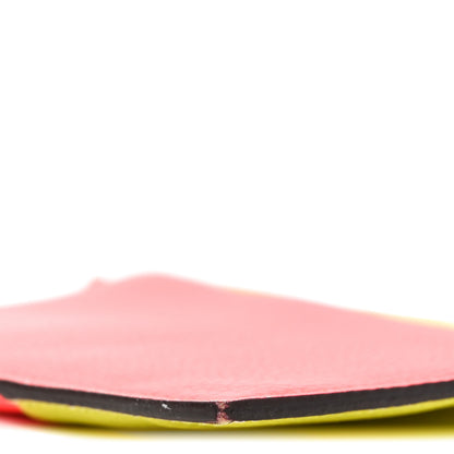 Christian Dior Bullcalf Tri-Color Diorissimo Card Holder Vert Acide 9 of 9