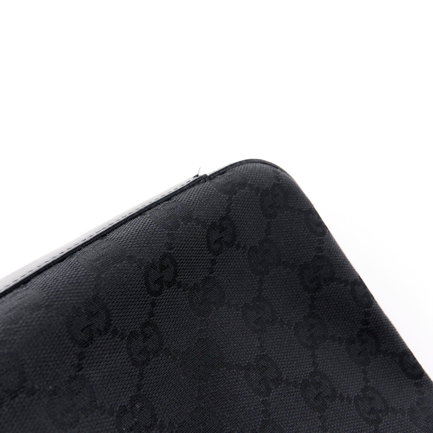 Monogram GG Small Clasp Hobo Black