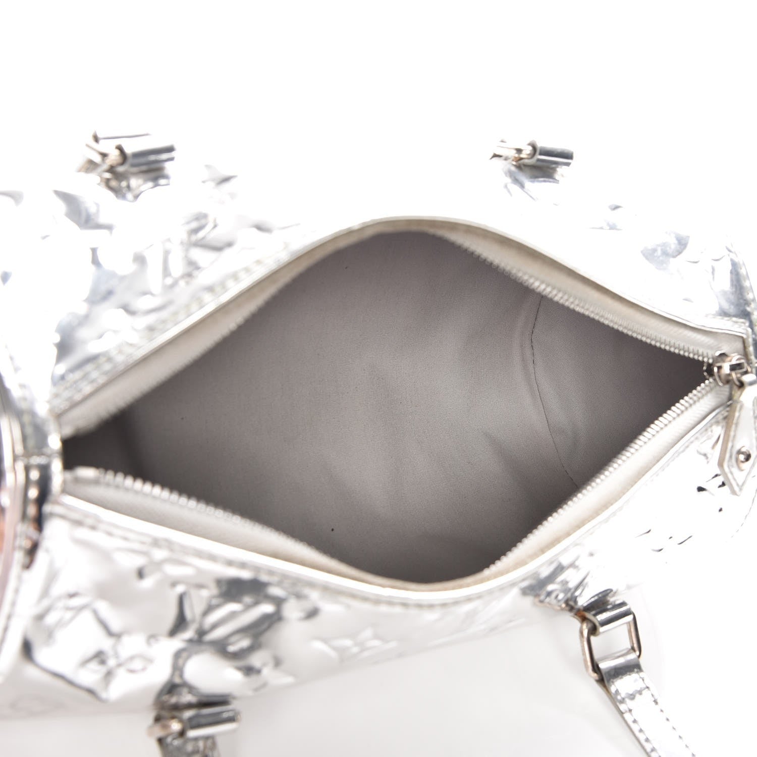 Louis Vuitton Monogram Miroir Papillon Silver 5 of 9
