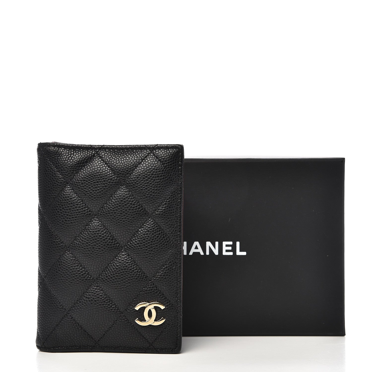 Chanel Caviar Quilted Card Holder Wallet Black 8 of 8