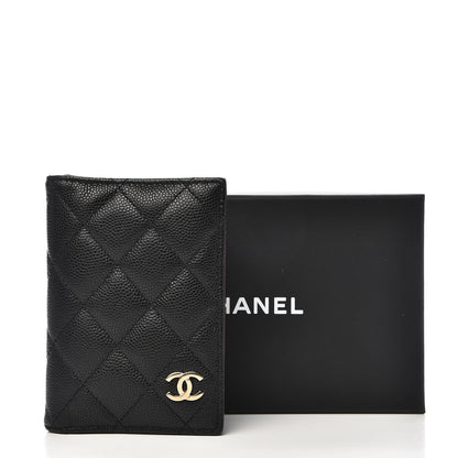 Chanel Caviar Quilted Card Holder Wallet Black 8 of 8