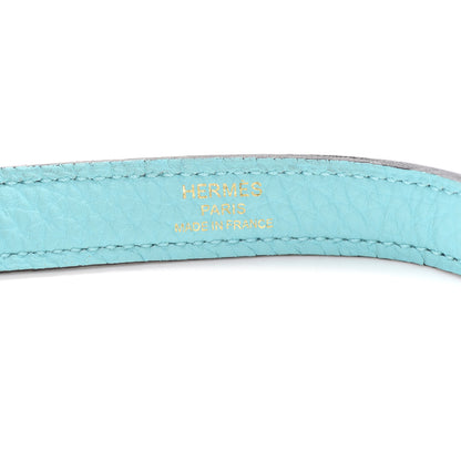 Hermes Togo Kelly Retourne 32 Bleu Atoll 21 of 40