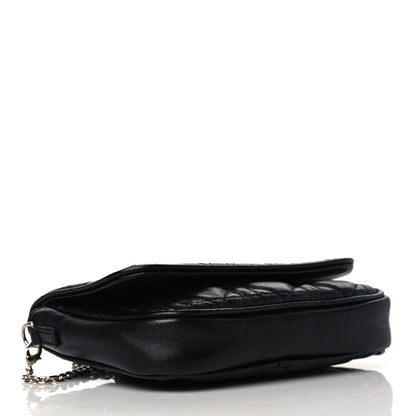 Christian Dior Lambskin Cannage Lady Dior Pochette Black 4 of 10