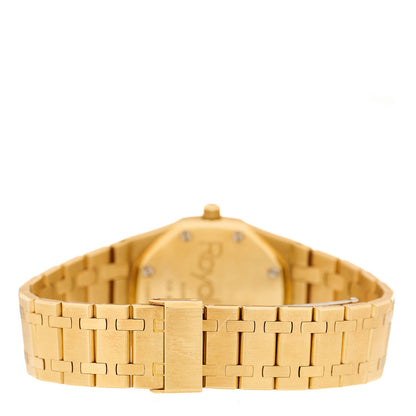 Audemars Piguet 18K Yellow Gold Diamond 30mm Royal Oak Quartz Watch 6008.BA.484 3 of 5