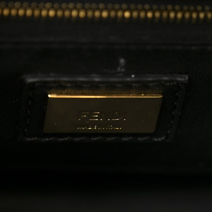 Fendi Nappa Mini Peekaboo Iconic Satchel Black 7 of 11
