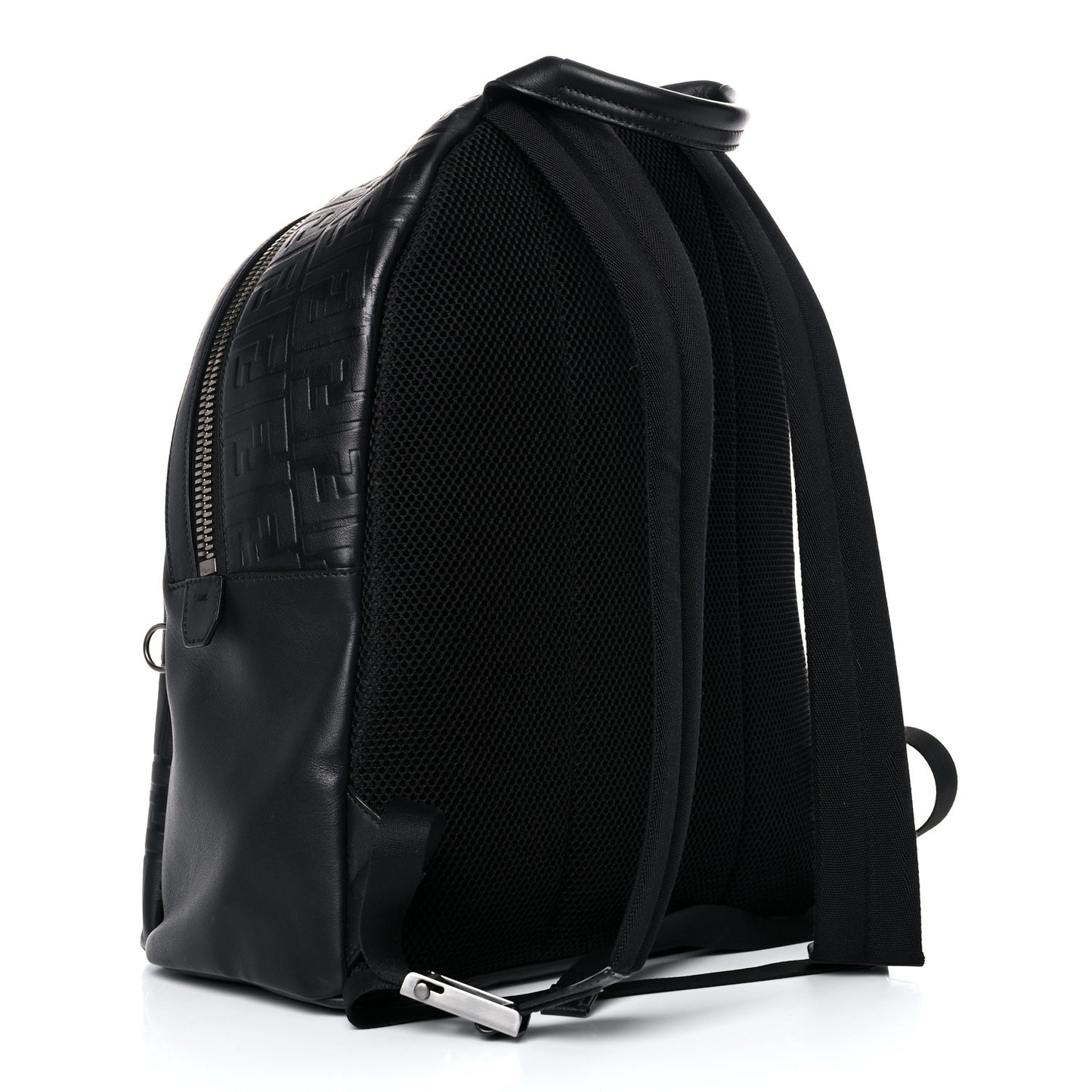 Vitello Grace FF 1974 Embossed Backpack Black