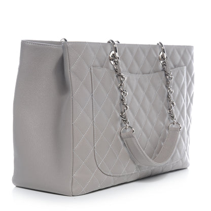 Chanel Caviar XL Grand Shopping Tote GST Grey 3 of 8