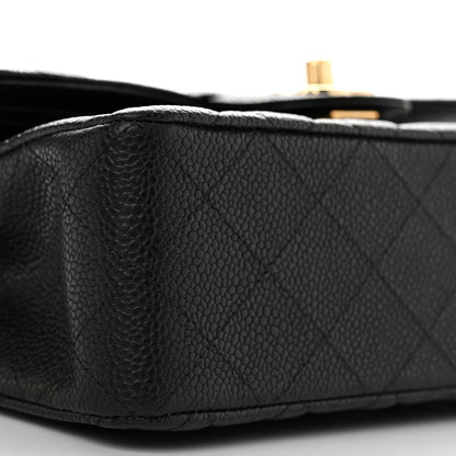Chanel Caviar Quilted Small Double Flap Black 8 of 12