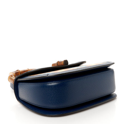 Gucci Calfskin Kaleidoscope Medium Bamboo 1947 Top Handle Bag Blue Orange Multicolor Blue Agata 5 of 10