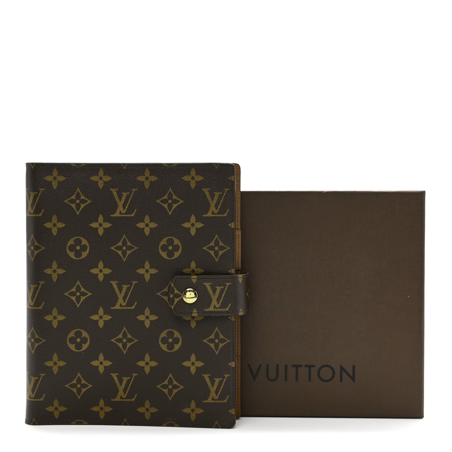 Monogram Large Ring Agenda Cover