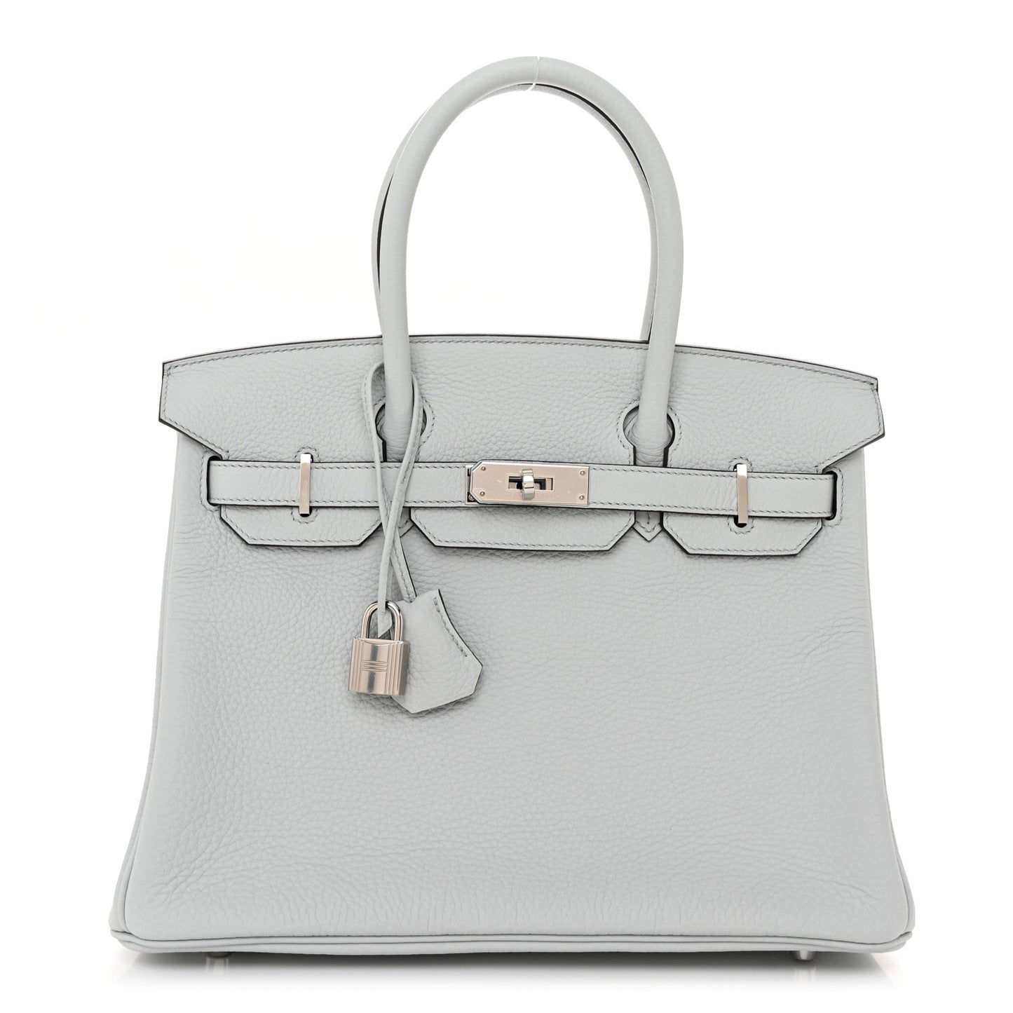 Taurillon Clemence Birkin 30 Bleu Pale