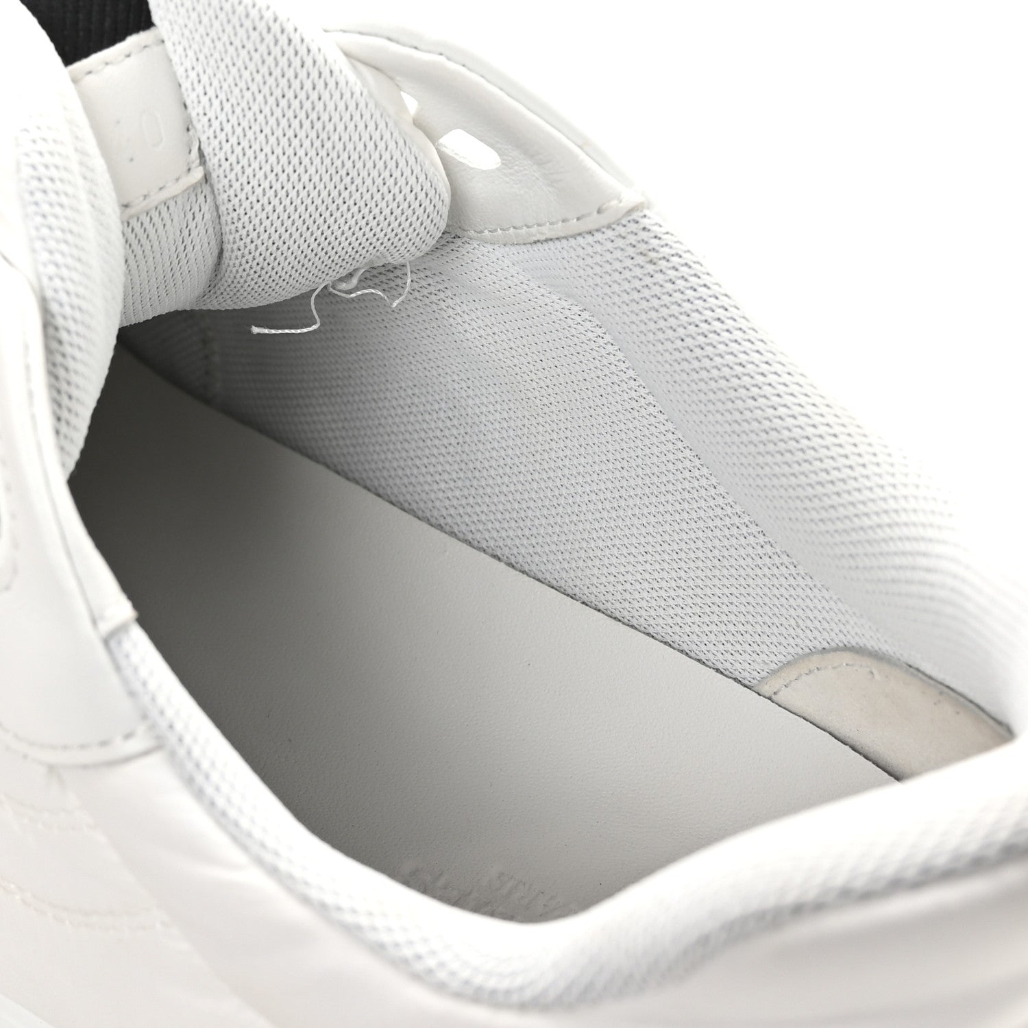 Hermes Parachute Fabric Calfskin Impulse Sneakers 40 White 10 of 10