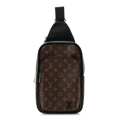Louis Vuitton Monogram Macassar Avenue Sling Bag NM 1 of 9