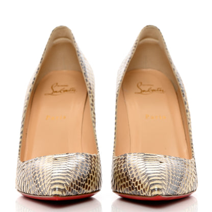 Christian Louboutin Ayers Batignolles 100 Pumps 39.5 Stone 2 of 8