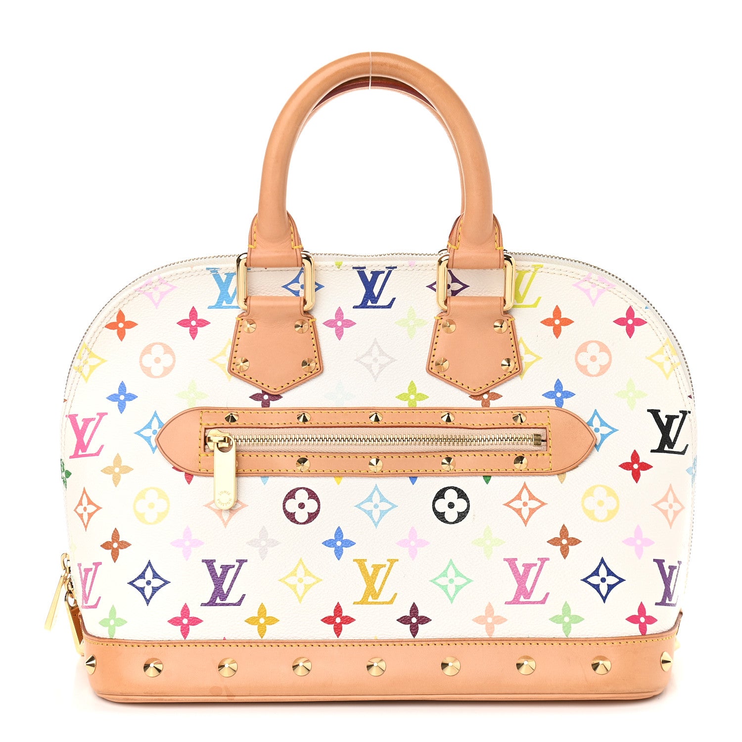 Louis Vuitton Monogram Multicolor Alma White 1 of 10