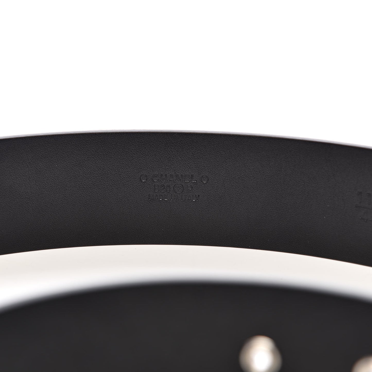 Caviar CC Logo Belt 110 Black
