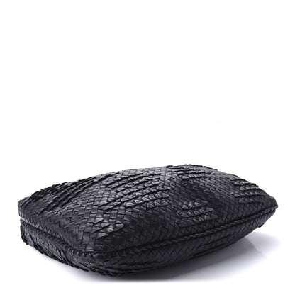 Bottega Veneta Nappa Intrecciato Large Veneta Hobo Black 2 of 9