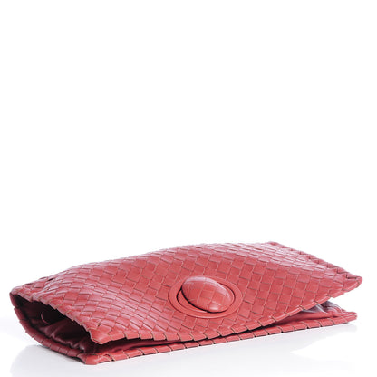 Bottega Veneta Nappa Intrecciato Turnlock Clutch Appia 4 of 9