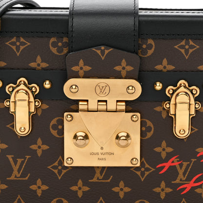Louis Vuitton Monogram Petite Malle Black 8 of 11