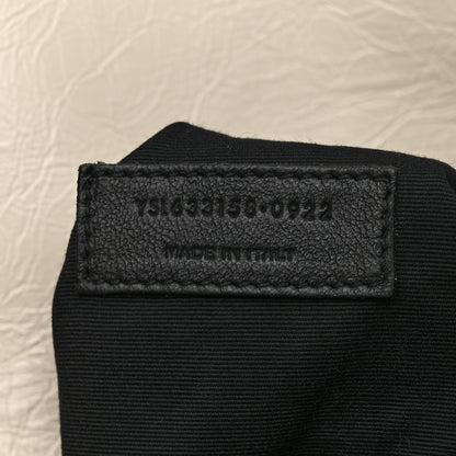 Saint Laurent Crinkled Calfskin Matelasse Monogram Medium Niki Chain Satchel Blanc Vintage 9 of 12