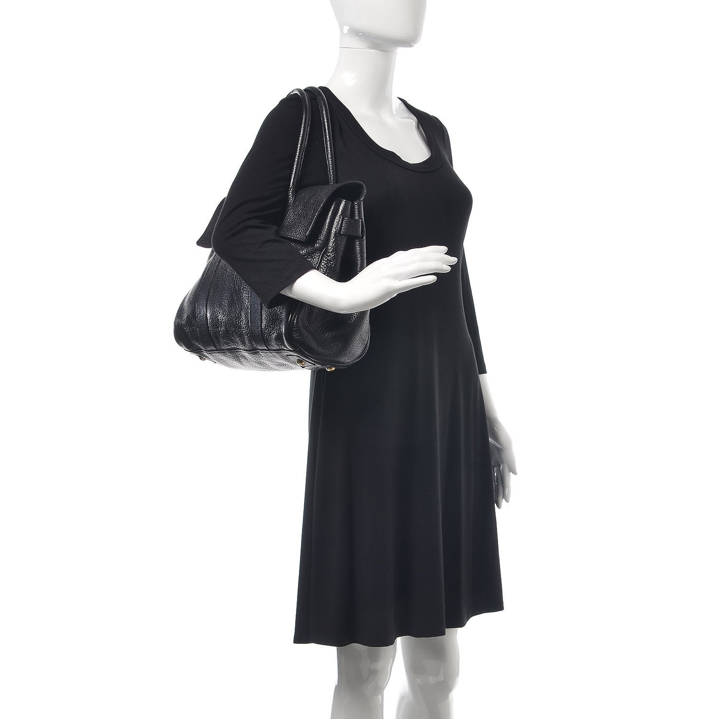 Soft Grain Calfskin Bayswater Black
