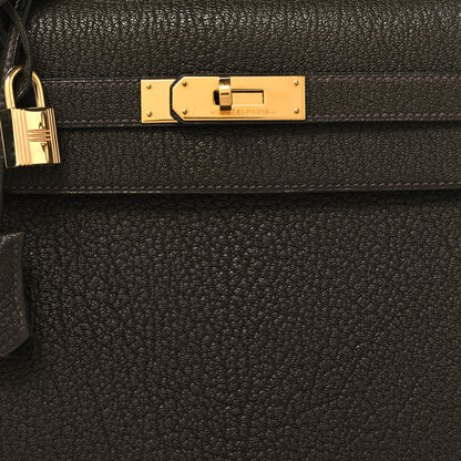 Hermes Chevre De Coromandel Kelly Sellier 32 Cocoan 8 of 14