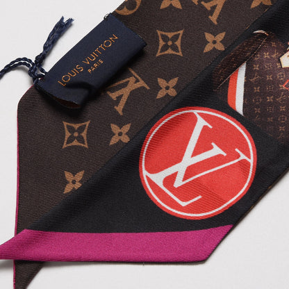 Louis Vuitton Silk Monogram Tribute to Speedy BB Bandeau 3 of 5