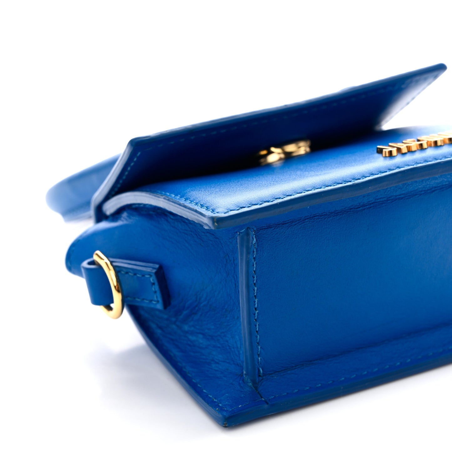 Smooth Calfskin Le Chiquito Moyen Blue