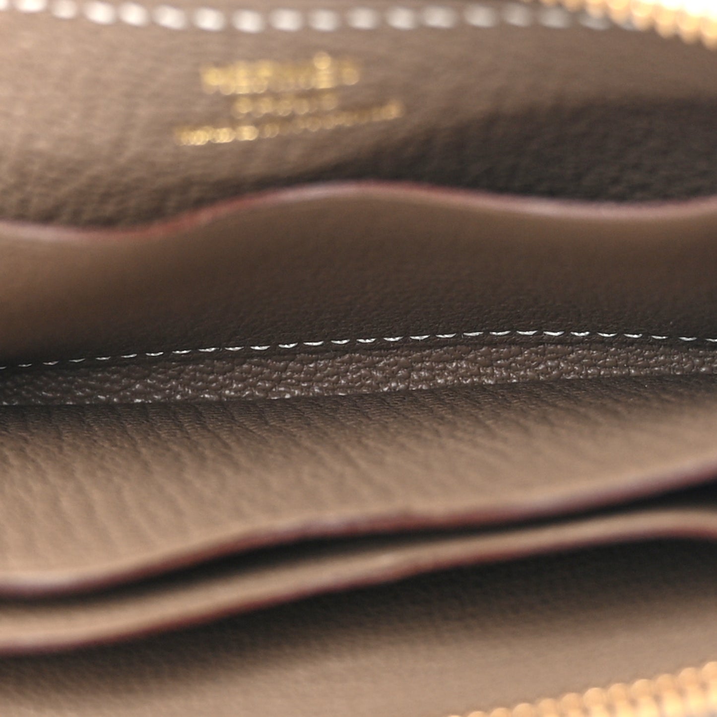 Evercolor Zipengo Chain D'Ancre Compact Cardholder Etoupe