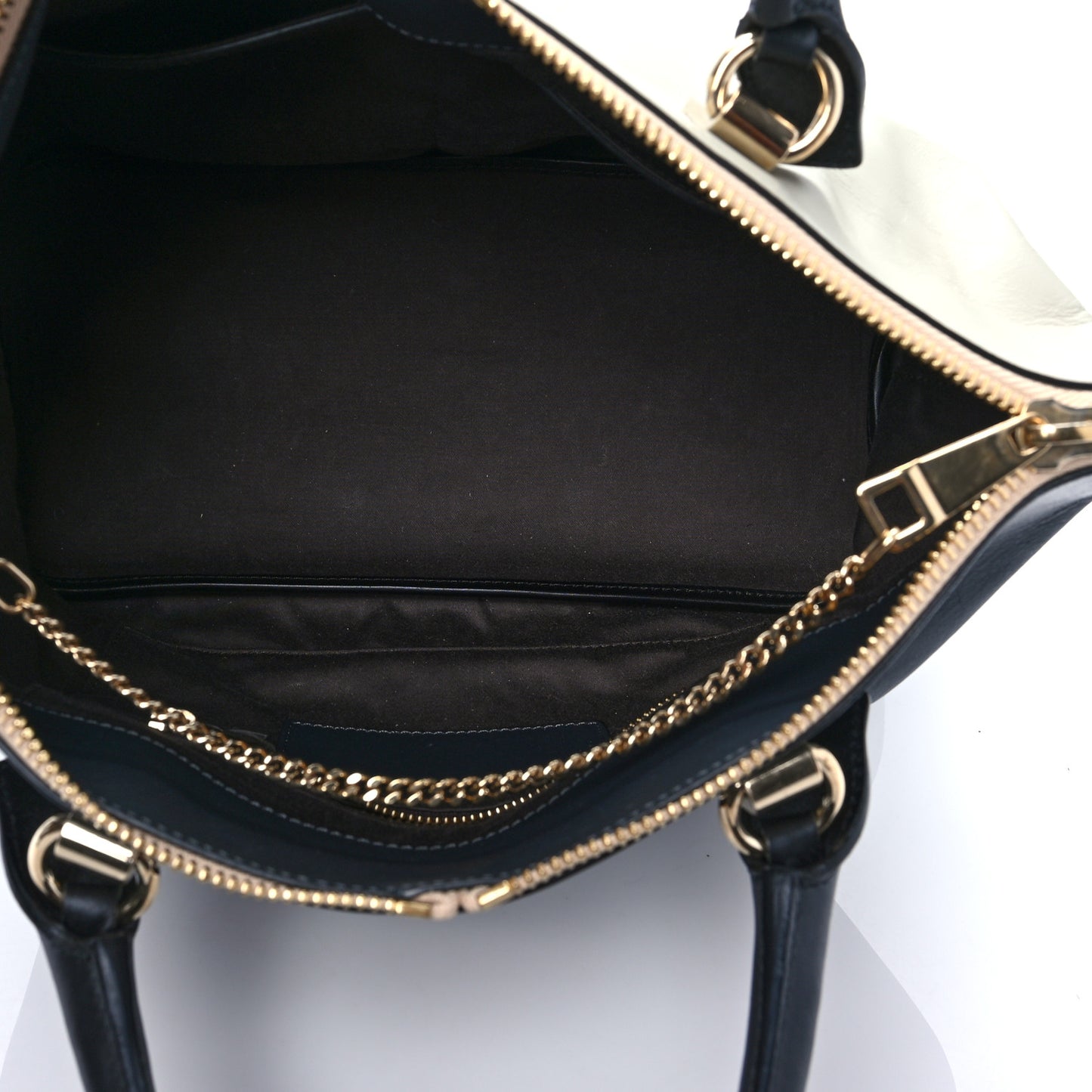 Smooth Calfskin Medium Baylee Tote Marshmallow