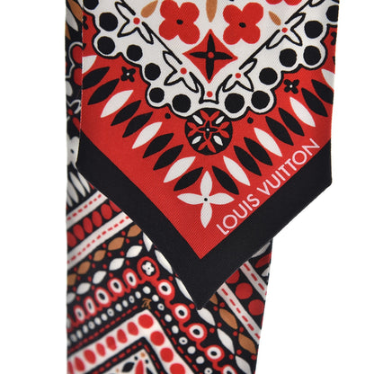 Louis Vuitton Silk Amstramgram Bandeau Coquelicot 3 of 5